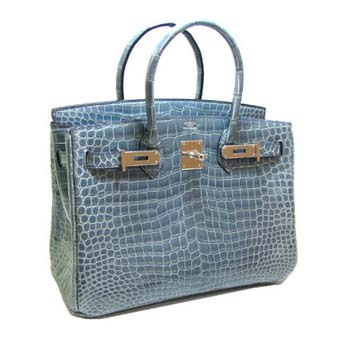 HERMES エルメス バーキン30 スーパーコピー クロコダイルポロサス ブルージーン 05P01Sep13 Birkin 208